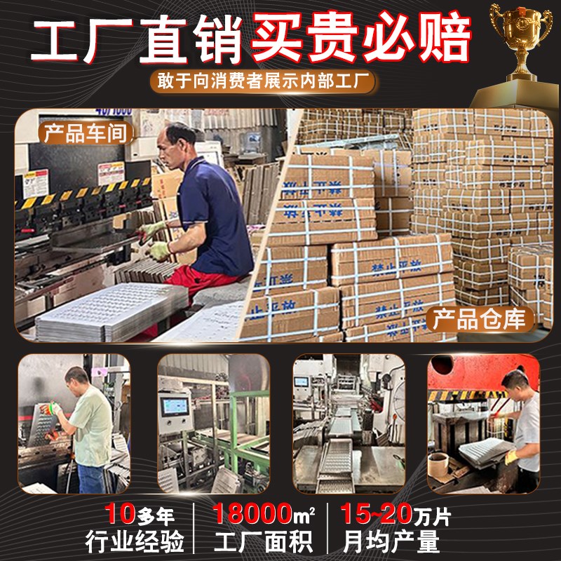 庭院阳台排水沟u型槽露台迷你不锈钢排水槽304花园厨房地下沟盖板