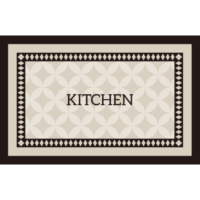 法式厨房地垫防滑防油可擦免洗地毯防水脚垫免清洗矽藻泥垫子