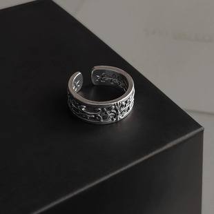 Personal Use Only「Nox Baroca」925银戒指 可调节