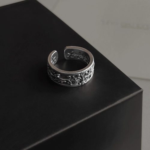 Personal Use Only「Nox Baroca」925银戒指 可调节