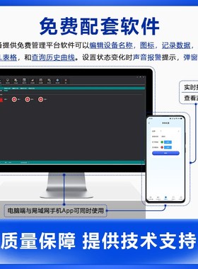 4/8/16/32/64路开关量/数字量采集模块 PLC扩展板 DI检测串口网络