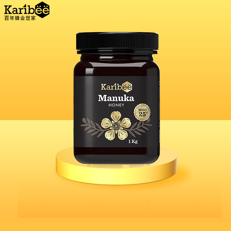 Karibee可瑞比蜂蜜澳洲原瓶原装进口麦卢卡MGO25+节日送礼