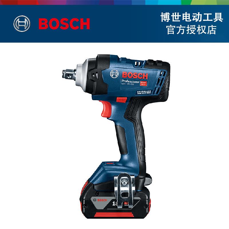 BOSCH新款GDS18V-400无刷电动扳手冲击扳手锂电扳手400牛