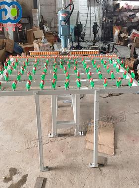 单头玻璃磨边机Glass edging machine 小型直线茶几圆边粗磨机