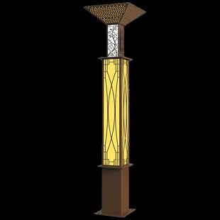 户外方形景观灯小区园林广场中式LED景观灯市政道路方形景观灯