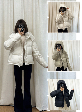 ASBR【lu爆款】渠道货！经典四格加厚保暖鹅绒服25冬新款羽绒服女