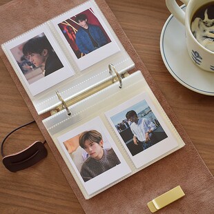 3寸mini富士拍立得相册收纳本大容量活页4寸照片纪念册情侣小相册
