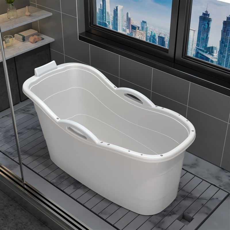泡澡桶成人洗澡桶大人家用浴桶塑料浴盆全身儿童洗澡盆沐浴桶浴缸