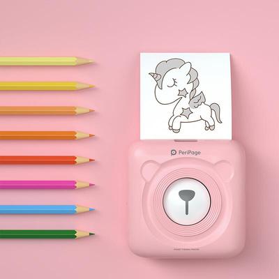 Peripage爱立口印袋喵喵手蓝牙便携照片错peripage题手帐热敏标签