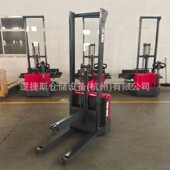 步行式 全电动吊臂车800kg液压升降装 卸堆垛单臂堆高车小吊车