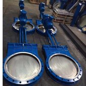 PZ273H 10C电动液动刀型闸阀DN200液压刀型闸阀DN300电液动浆液阀