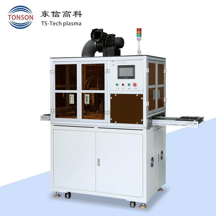 在线通过式等离子清洗机适合手机TP中框盖板表面清洗活化