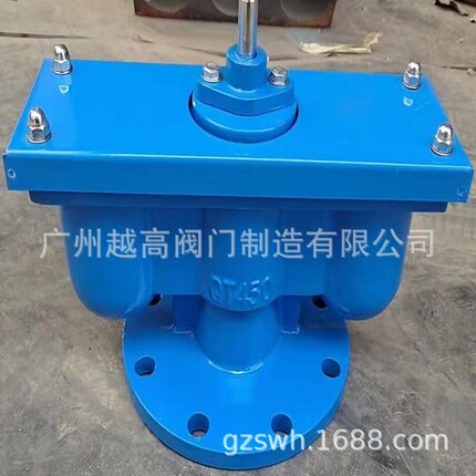 QB2-10(P2）型双口排气阀越海阀门双口快速自动法兰排气阀