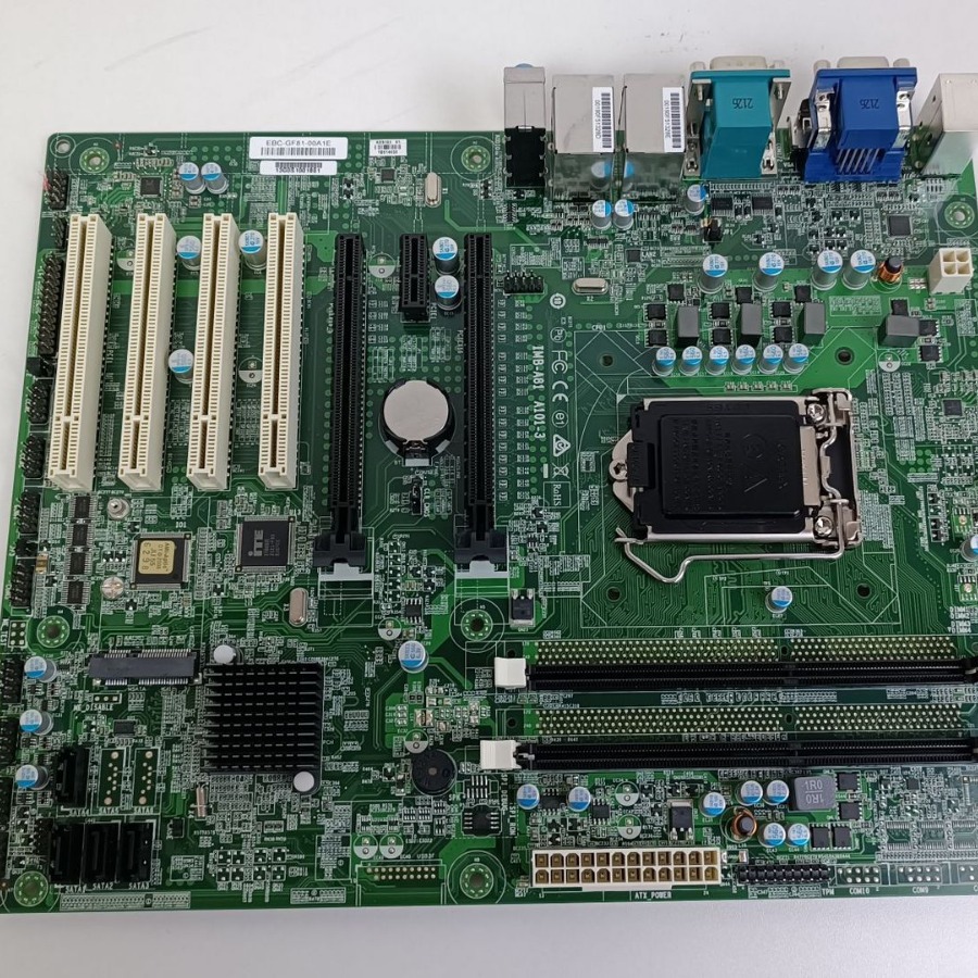 研华主板EBC-GF81，支持4代处理器。4个PCI接口  3个PCIE接口