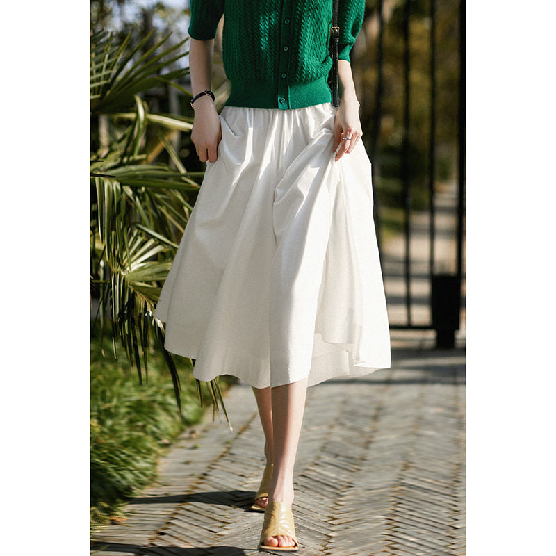2025年夏季新款女宽松显瘦大气纯色质感大摆气质时尚优雅松紧裙裤,模玩/动漫/周边/娃圈三坑/桌游,文化/体育周边,淘宝优惠券,粉丝福利购,淘宝优惠卷