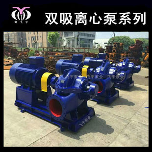 钢厂泵站排水排涝 单级双吸离心泵 200S63中开双吸泵厂家 卧式