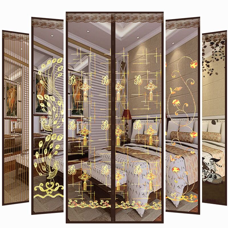 魔术贴防蚊门帘夏季磁性软纱门纱窗防蝇防蚊虫窗帘自吸免打孔