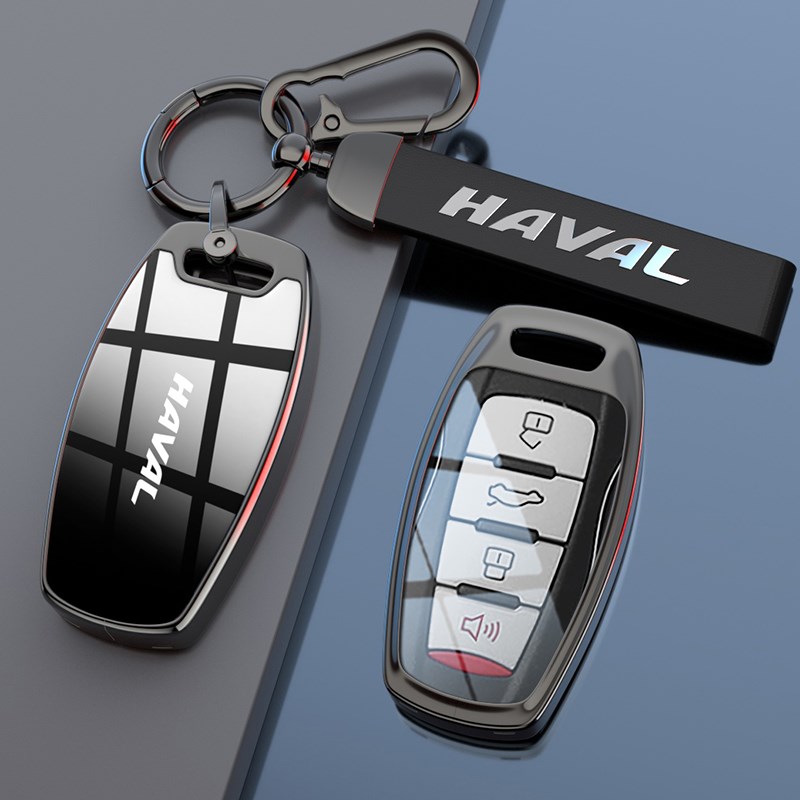 哈弗h6钥匙套m6猛龙二代大狗枭龙max改装h2s男士f7神兽汽车壳扣包