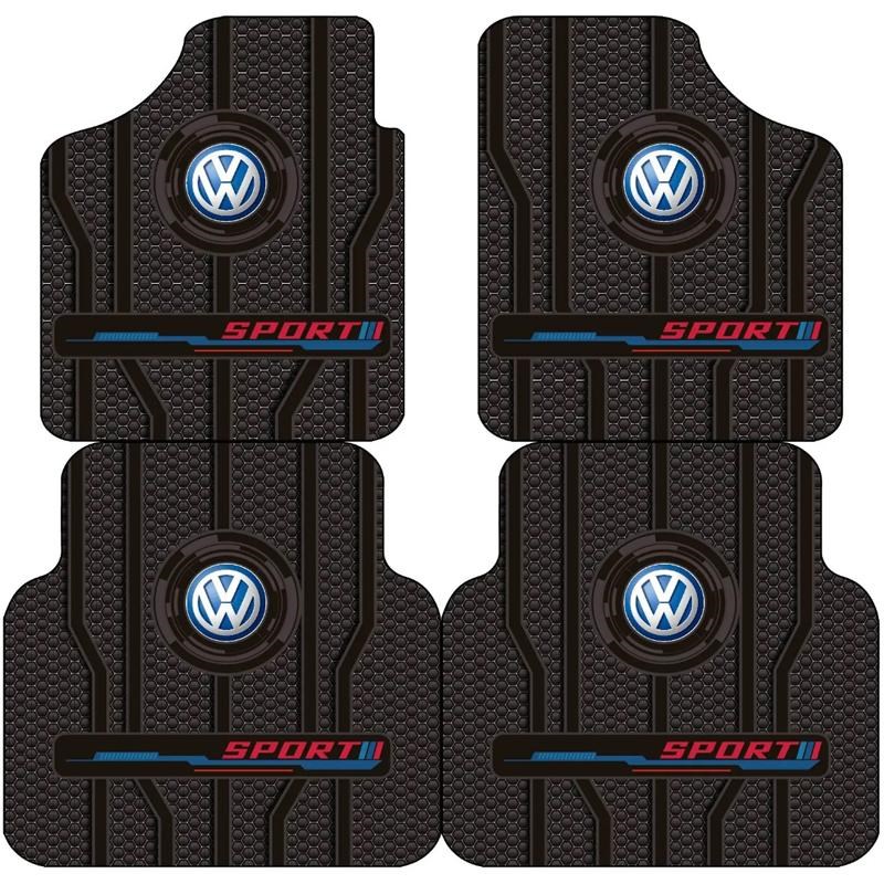 汽车脚垫通用型车标地垫耐磨耐脏车垫防滑防水易打理脚踏四季通用