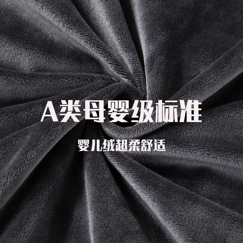 简约加厚宝宝绒两用抱枕被二合一车载靠垫背办公室睡觉可折叠毛毯