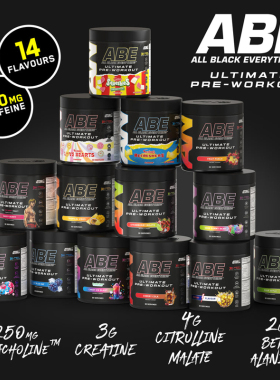 Applied Nutrition奥博力ABE暗黑烈性氮泵口感超爽提升爆发力