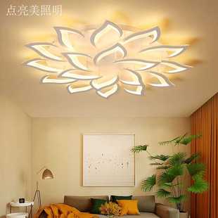 吸顶灯具2019新款 客厅灯简约现代大气家用led卧室灯创意个性 厂家