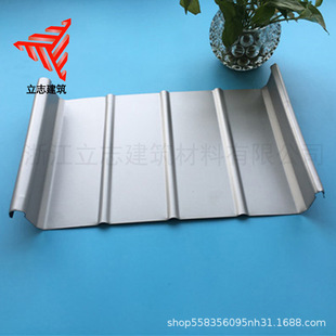 厂房改造 氟碳漆0.7mm铝镁锰金属屋面板 65-330直立锁边屋面板