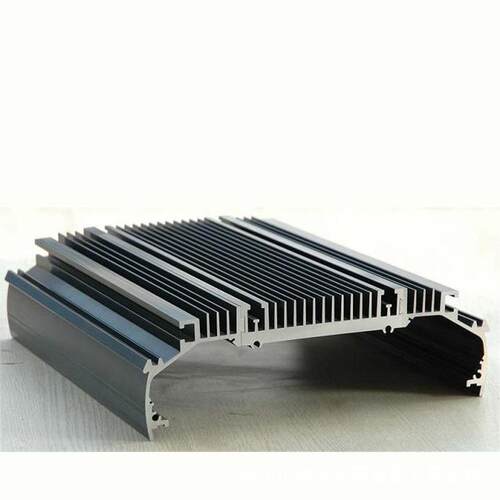 佛山铝挤压厂 散热器铝型材模定制6063-T5优质铝合金材质原料