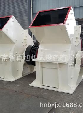 大型移动式石头碎石机 砂石料制砂机 pc800*1000型号重锤式破碎机