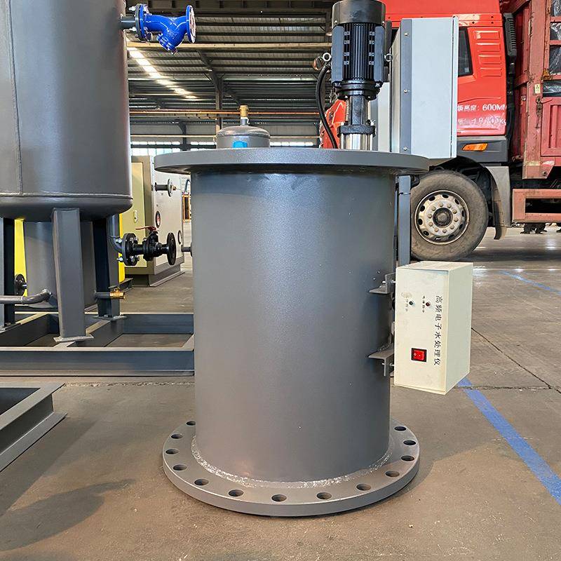 源头工厂工业用DN接口射频缠绕式灭藻除除垢菌电子水处理仪器设备