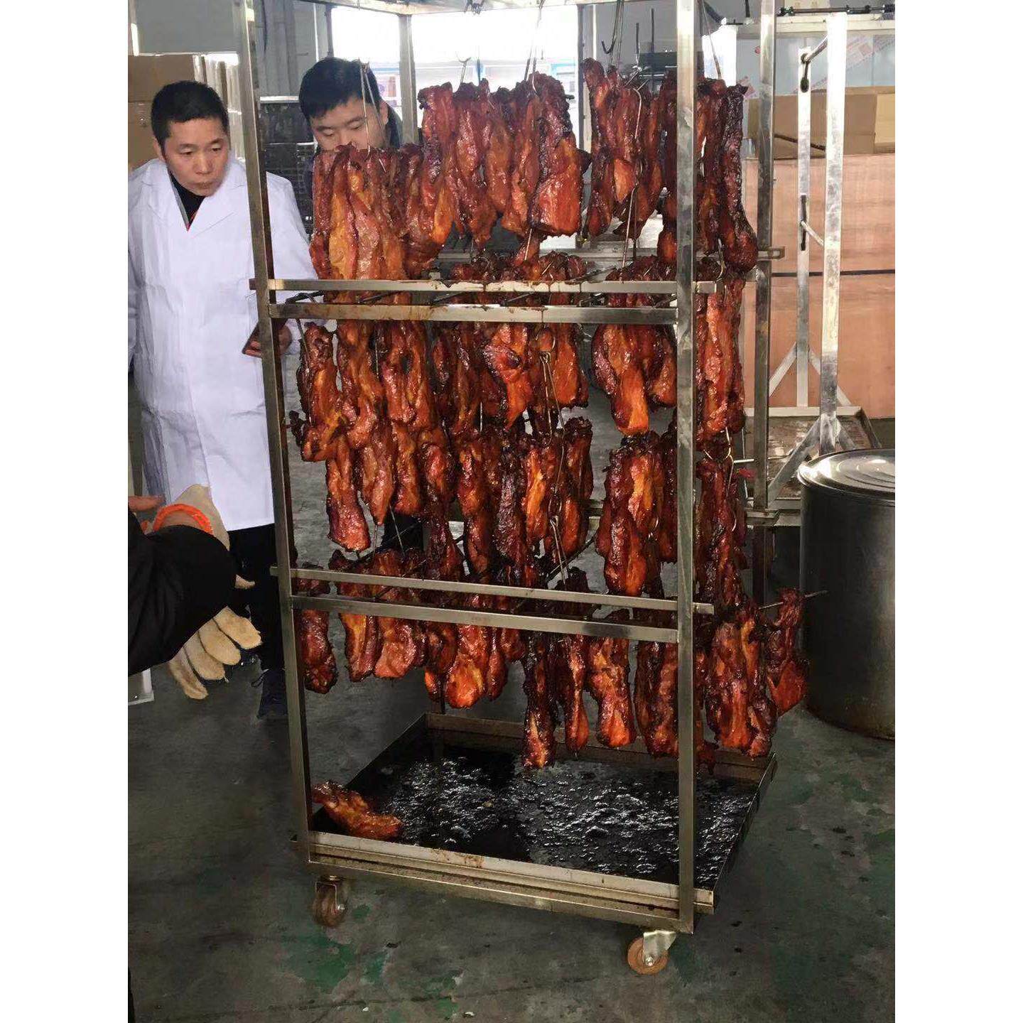 熟食加烧鹅烧腊叉烧烤炉车式拿取方推便可免试费上门机送配方