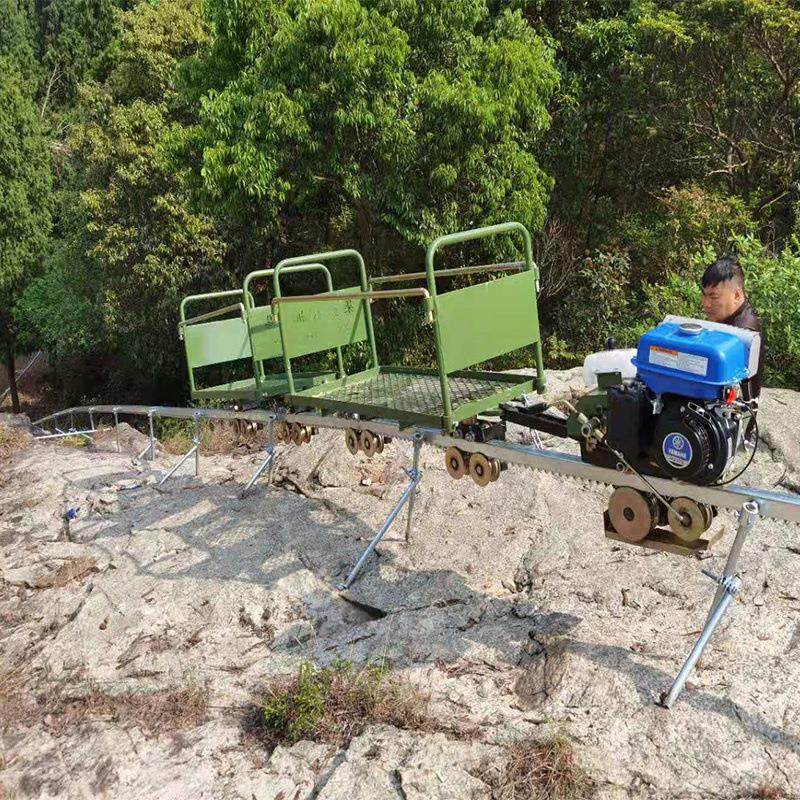 载重60公斤果园单轨搬运车 农用汽油牵引轨车 山地单道轨0运输车,五金/工具,液压装卸车,淘宝优惠券,粉丝福利购,淘宝优惠卷