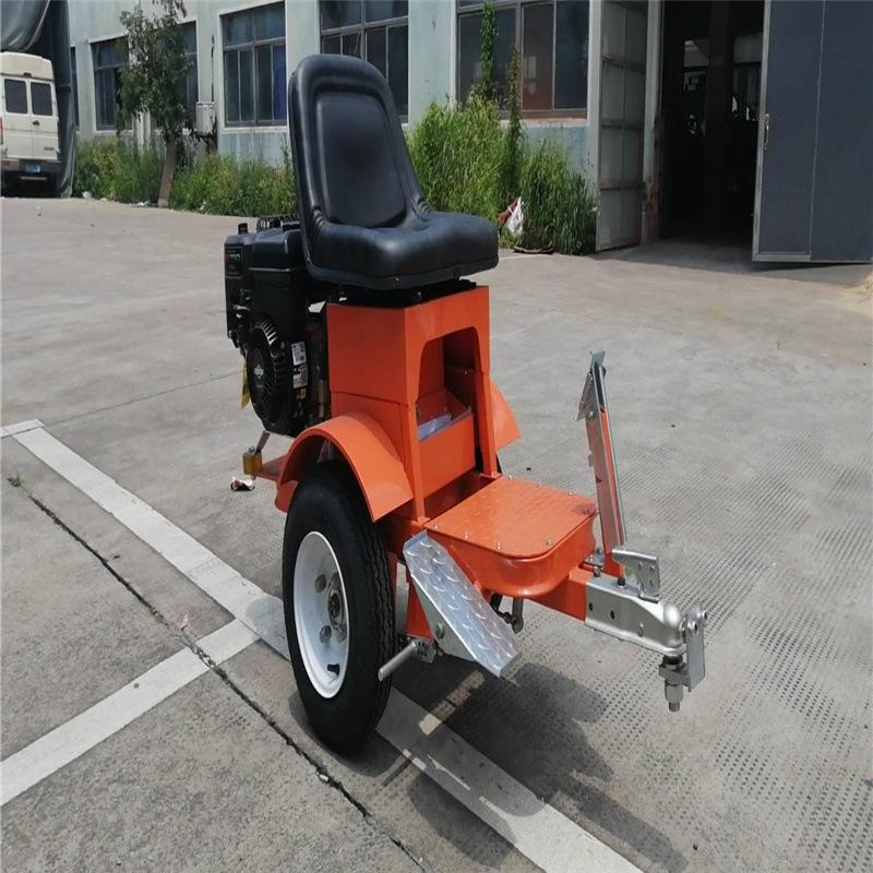 电动路面划线机手推式停车位画线机路面标线机小型马路热熔划线车