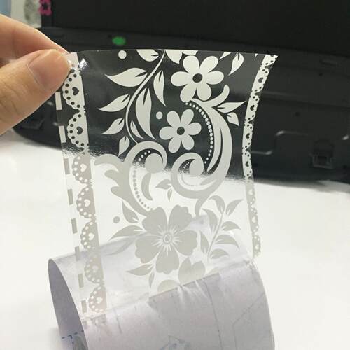 新款墙贴 窗花蕾丝花边镜子贴纸 现代玻璃贴门店装饰壁纸腰线 线0