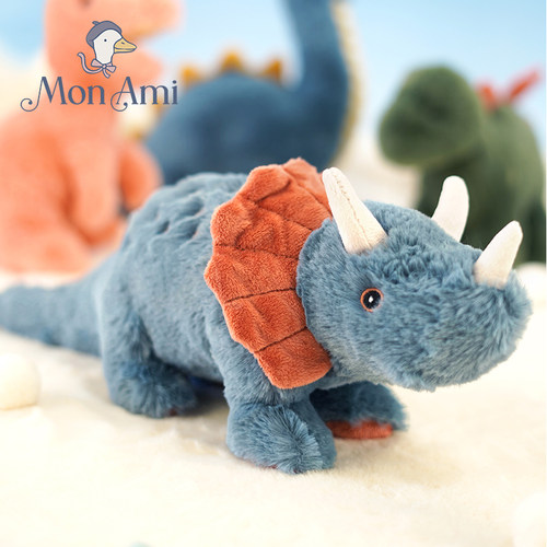 monami莫奈美三角龙布鲁毛绒
