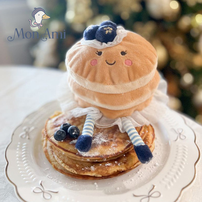 美国monami莫奈美莓莓松饼毛绒