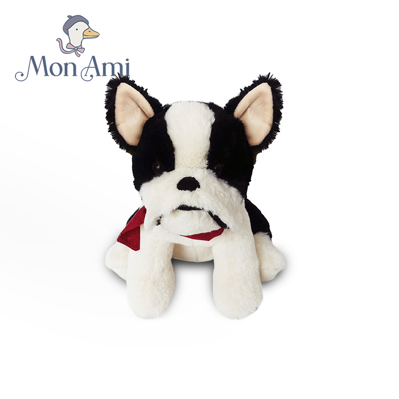 monami可爱斗牛犬玩偶毛绒公仔