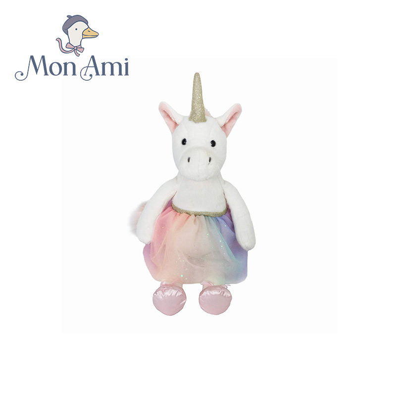 monami莫奈美独角兽毛绒玩具