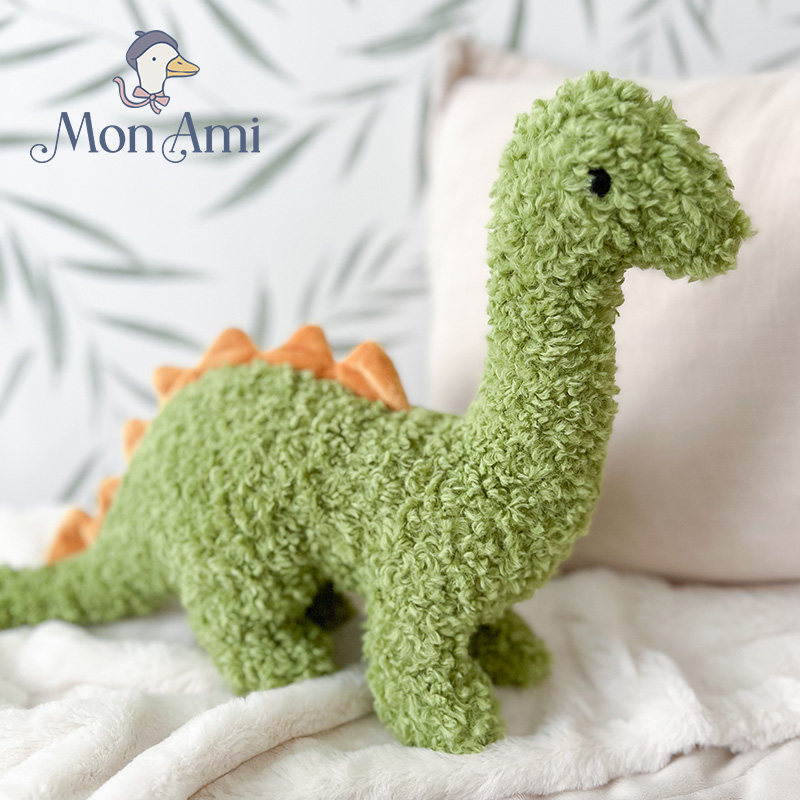 美国monami莫奈美雷龙布罗迪侏罗纪恐龙毛绒玩偶儿童公仔送男生