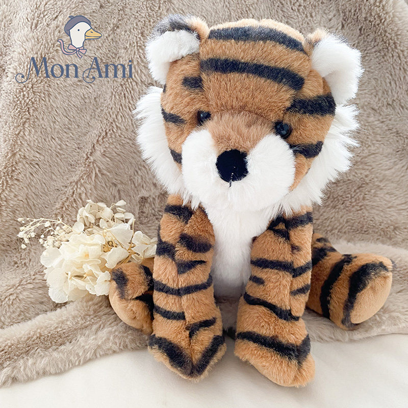 美国monami莫奈美害羞虎阿奇公仔毛绒小老虎玩具儿童安抚玩偶礼物,玩具/童车/益智/积木/模型,毛绒/玩偶/公仔/布艺类玩具,淘宝优惠券,粉丝福利购,淘宝优惠卷
