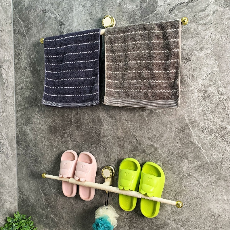 吸盘拖鞋架免打孔浴室壁挂