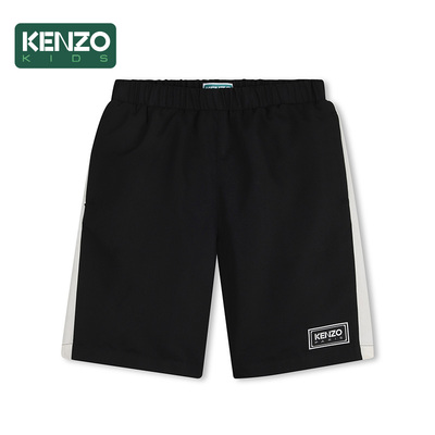 【季末特惠】KENZO KIDS童装儿童休闲撞色宽松短裤K61620