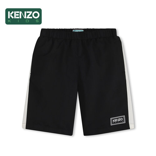 【季末特惠】KENZO KIDS童装儿童休闲撞色宽松短裤K61620