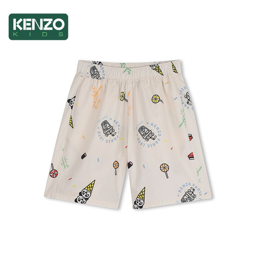 【2026春夏新品】KENZO KIDS童装短裤K61645