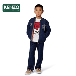 儿童休闲海棠花长袖 KIDS童装 KENZO T恤K61482 2025秋冬新品
