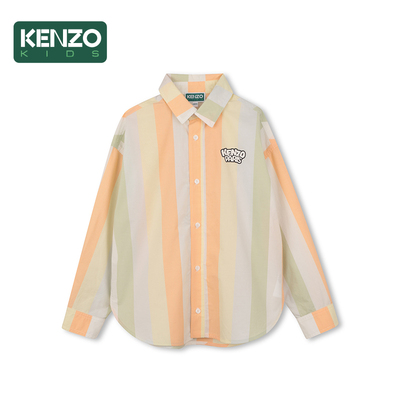 【季末特惠】 KENZO KIDS童装儿童春秋休闲长袖衬衫K61629