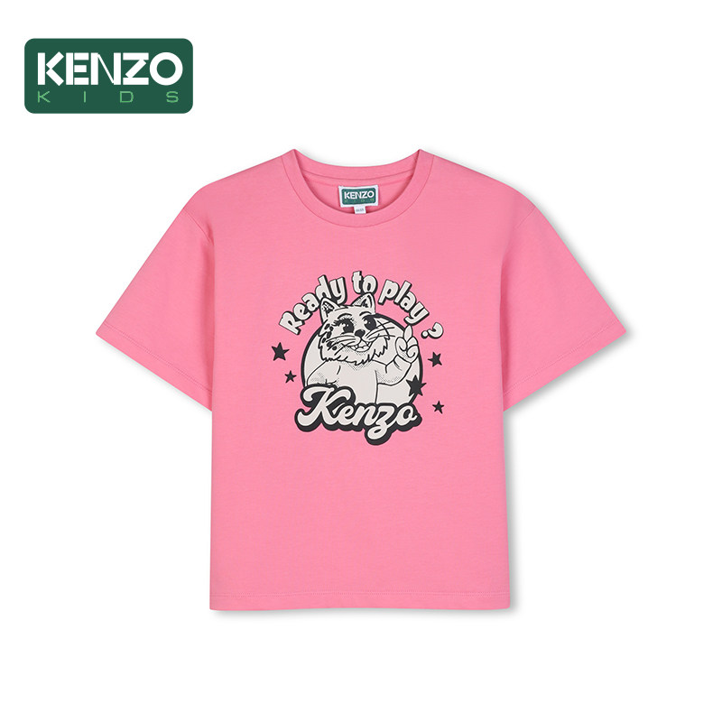 【2026秋冬新品】KENZO KIDS童装儿童休闲短袖T恤衫K61897