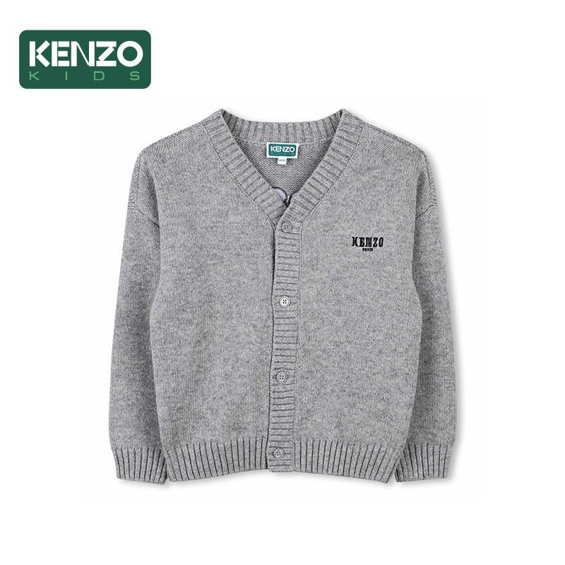 【断码特惠】KENZO KIDS童装儿童秋冬休闲针织毛衣开衫K61540