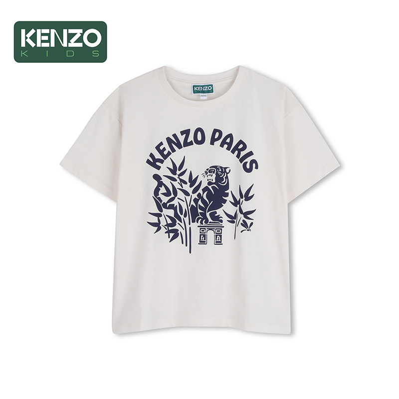 【断码特惠】KENZO KIDS童装儿童春夏休闲短袖T恤K61697
