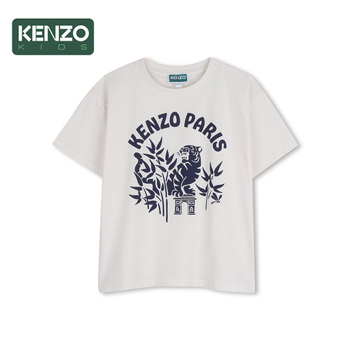【断码特惠】KENZO KIDS童装儿童春夏休闲短袖T恤K61697